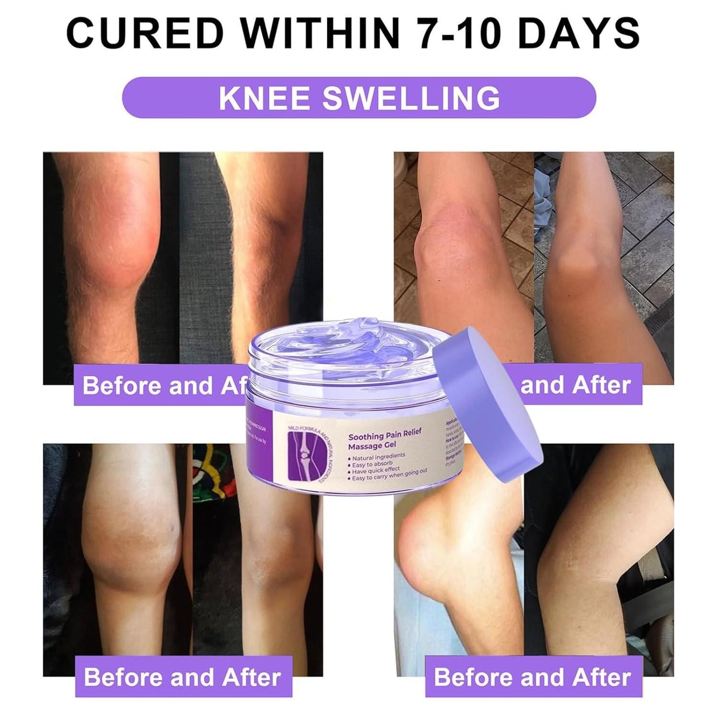 Smoothing Pain Relief Massage Gel (Pack of 2)