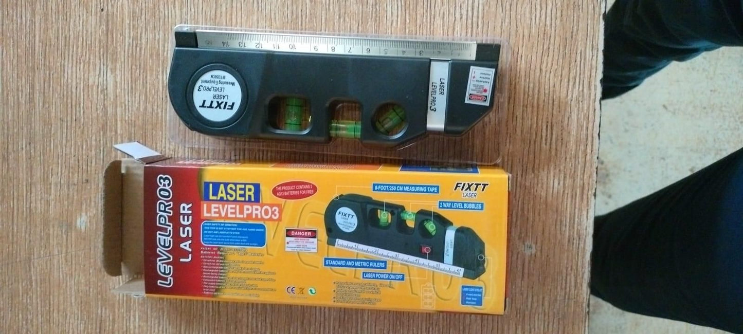 Distance Meter 4-in-1 Level Tape